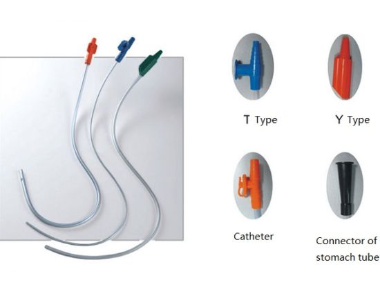 带控制阀的一次性医用无菌吸气连接管导管