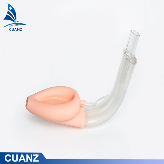 中国供应商可重复使用的硅胶双腔喉罩气道
